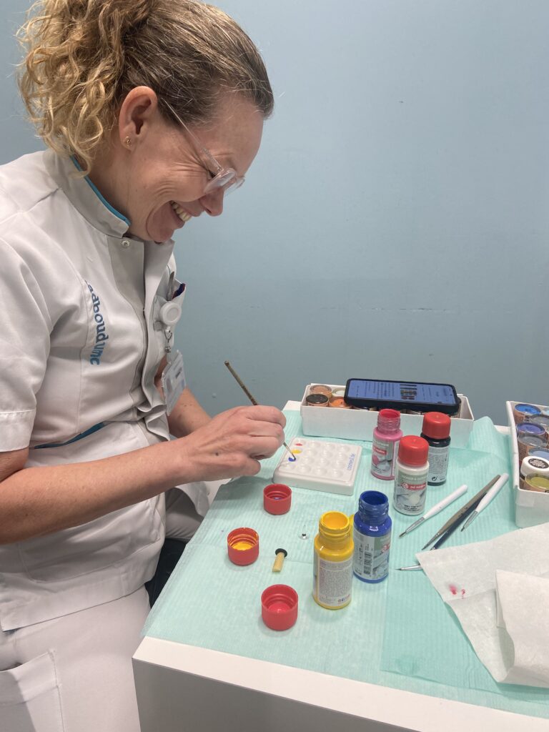 Pascal van de Pol aan het werk